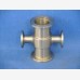 Leybold ISO DN25 / DN10 KF 4-way fitting